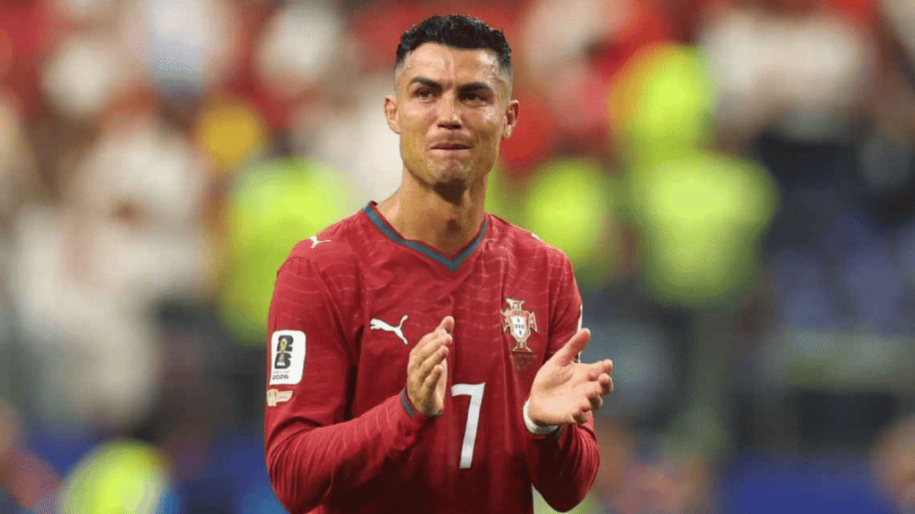 តារាបាល់ទាត់ Ronaldo ដែលបានបញ្ចប់ World Cup របស់លោកនៅយប់ថ្ងៃទី៦ ខែកក្កដា ២០២៦។ Getty Image